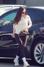 ANA DE ARMAS Arrives at a Gym in Santa Monica 11/03/2025