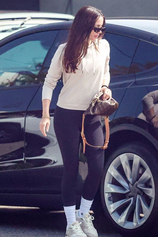 ANA DE ARMAS Arrives at a Gym in Santa Monica 11/03/2025
