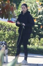 ANA DE ARMAS Goes Makeup-Free for a Walk with Her Dog in Los Angeles 11/24/2025