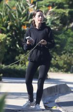 ANA DE ARMAS Goes Makeup-Free for a Walk with Her Dog in Los Angeles 11/24/2025