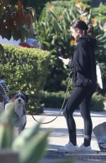 ANA DE ARMAS Goes Makeup-Free for a Walk with Her Dog in Los Angeles 11/24/2025