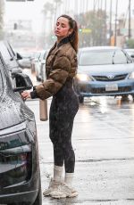 ANA DE ARMAS Leaves a Gym in Santa Monica 11/20/2025