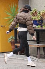 ANA DE ARMAS Otside a Gym in Santa Monica 11/18/2025
