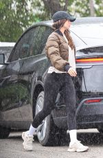 ANA DE ARMAS Otside a Gym in Santa Monica 11/18/2025