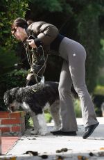 ANA DE ARMAS Out Walking Her Dog in Los Angeles 11/18/2025