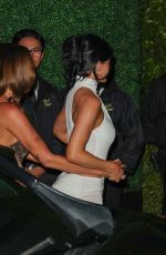 ANASTASIA KARANIKOLAOU and VICTORIA VILLAROEL Arrives at Kris Jenner