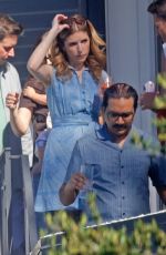 ANNA KENDRICK on the Set of Babies in Los Angeles 11/11/2025