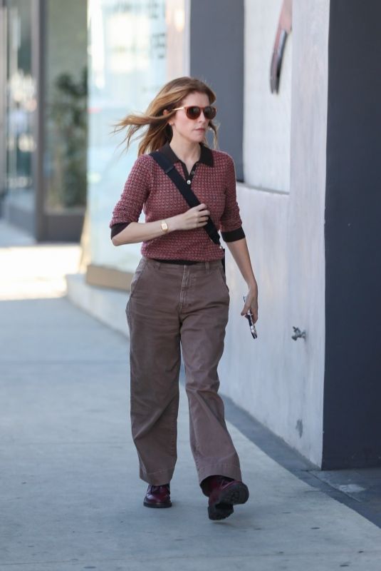 ANNA KENDRICK Out and About in West Hollywood 10/31/2025