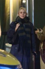 ANNASOPHIA ROBB and ISA BRIONES Out for Dinner at Cafe Cluny in New York City 11/11/2025