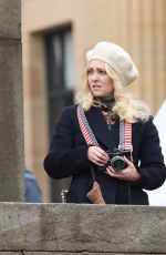 ANNASOPHIA ROBB on the Set of I Play Rocky in Philadelphia 11/19/2025
