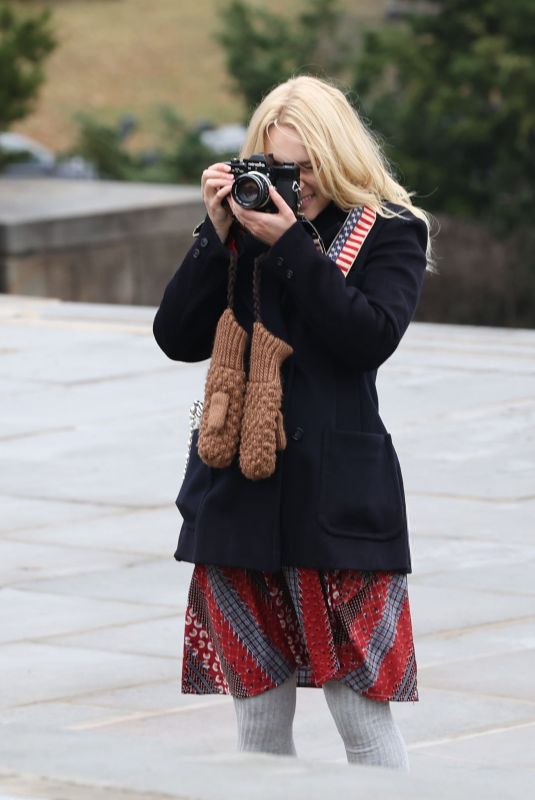 ANNASOPHIA ROBB on the Set of I Play Rocky in Philadelphia 11/19/2025