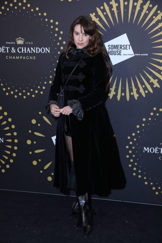 ANNIE DOBLE at Launch of Skate at Somerset House with Moet & Chandon in London 11/15/2022