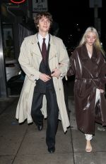ANYA TAYLOR-JOY and Malcolm Mcrae Leaves Petra Collins
