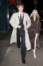 ANYA TAYLOR-JOY and Malcolm Mcrae Leaves Petra Collins