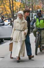 ANYA TAYLOR-JOY Arrives at Her Hotel in New York City 11/12/2025