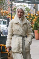 ANYA TAYLOR-JOY Arrives at Her Hotel in New York City 11/12/2025