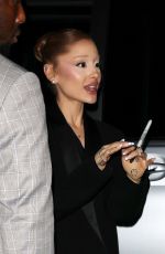 ARIANA GRANDE Arrives at a Wicked: For Good Event at Soho House in London 11/09/2025