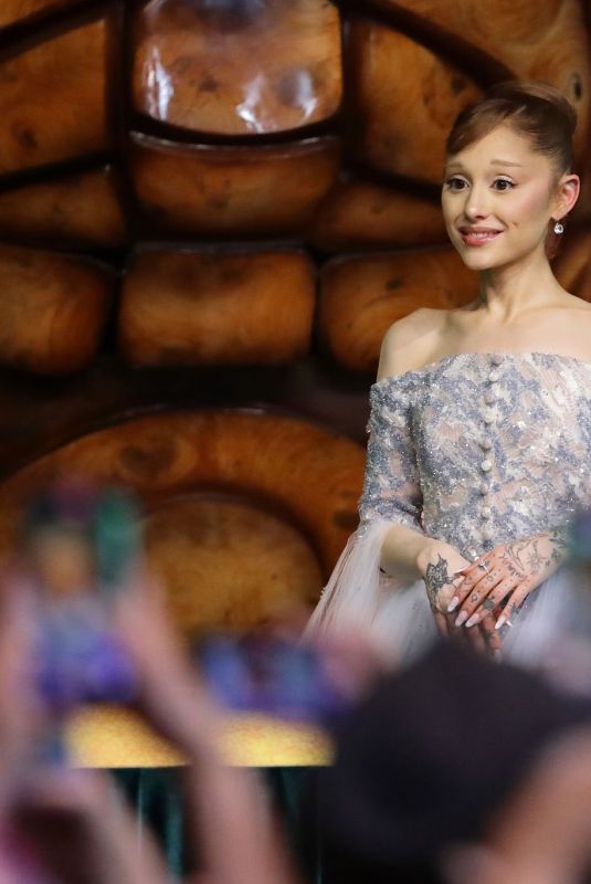 ARIANA GRANDE at Wicked: For Good Asia-Pacific Premiere in Singapore 11/13/2025