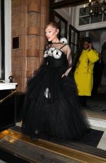 ARIANA GRANDE Out in London After Wicked Premiere 11/10/2025