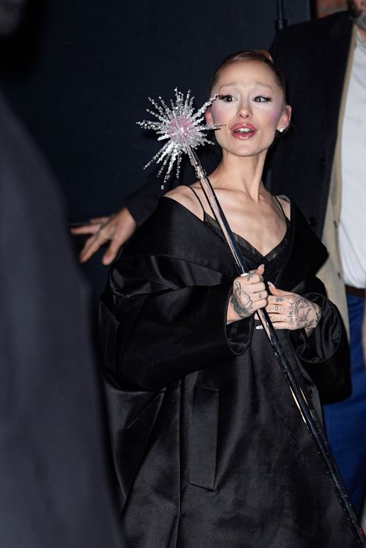 ARIANA GRANDE Out in New York City 11/18/2025