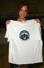 ARIELLE KEBBEL at 1st Annual Thanksgiving Dinner in Watts in Los Angeles 11/20/2007