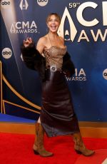ARIELLE KEBBEL at 59th Annual CMA Awards in Nashville 11/19/2025