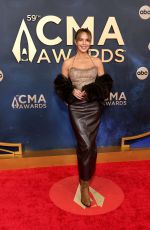ARIELLE KEBBEL at 59th Annual CMA Awards in Nashville 11/19/2025