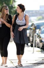 AUDRINA PATRIDGE and LAUREN CONRAD Out for Lunch in Los Angeles 11/14/2007