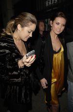 AUDRINA PATRIDGE Arrives at Opening Night of Goa Nightclub in Hollywood 11/29/2007