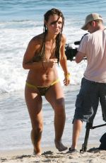 AUDRINA PATRIDGE in Bikini at SilverSpoon Beach Body House in Malibu 07/19/2007