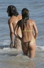 AUDRINA PATRIDGE in Bikini at SilverSpoon Beach Body House in Malibu 07/19/2007