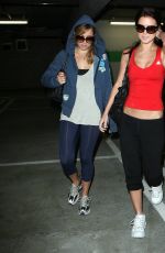 AUDRINA PATRIDGE Leaves a Gym in Hollywood 11/08/2007