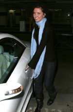 AUDRINA PATRIDGE Leaves Sushi Dan Restaurant in Los Angeles 12/28/2007