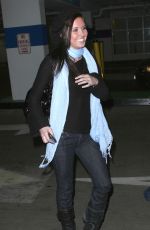 AUDRINA PATRIDGE Leaves Sushi Dan Restaurant in Los Angeles 12/28/2007