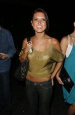 AUDRINA PATRIDGE Partying at Les Deux Nightclub in Hollywood 08/03/2007