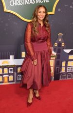 AYO DAVIS at A Very Jonas Christmas Movie World Premiere in New York City 11/10/2025