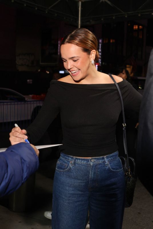 BAILEE MADISON Arrives at New York Knicks Game at Madison Square Garden 11/05/2025