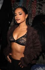 BECKY G at Teyana Taylor and Lala Anthony