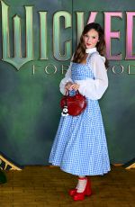BELLA PRICHARD at Wicked: For Good European Premiere in London 11/10/2025