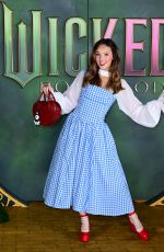 BELLA PRICHARD at Wicked: For Good European Premiere in London 11/10/2025