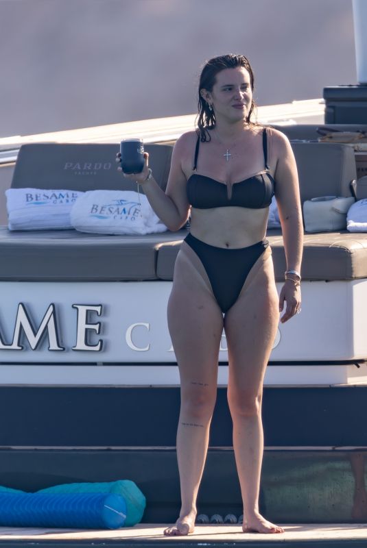 BELLA THORNE in Bikini at a Yacht in Cabo San Lucas 11/03/2025