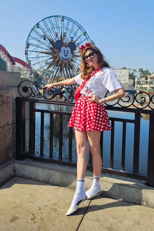 BLANCA BLANCO Out at Disney
