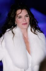 BROOKE SHIELDS at 75th Rockefeller Centre Christmas Tree Lighting Ceremony in New York City 11/28/2007