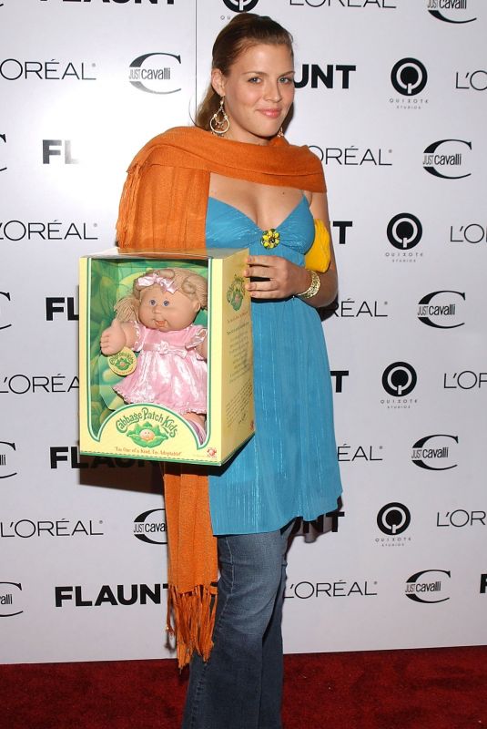 BUSY PHILIPPS at Just Cavalli Hosts Flaunt Magazine