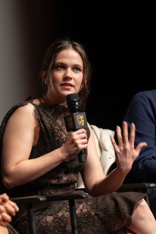 CAILEE SPAENY at Wake Up Dead Man: A Knives Out Mystery BAFTA Screening and Q&A in Los Angeles 11/18/2025