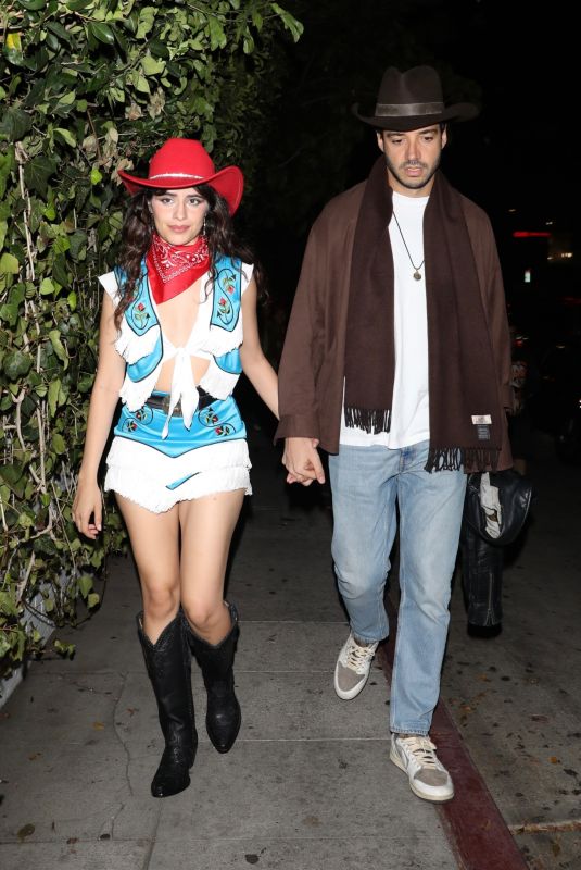 CAMILA CABELLO Arrives at Halloween Party in Los Angeles 10/31/2025
