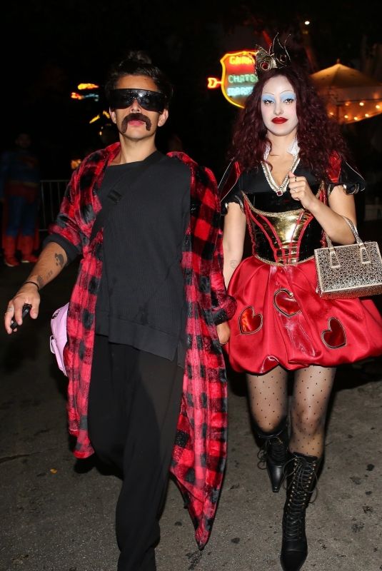 CAMILA MENDES Arrives at Vas J Morgan’s Halloween Party in Los Angeles 10/31/2025