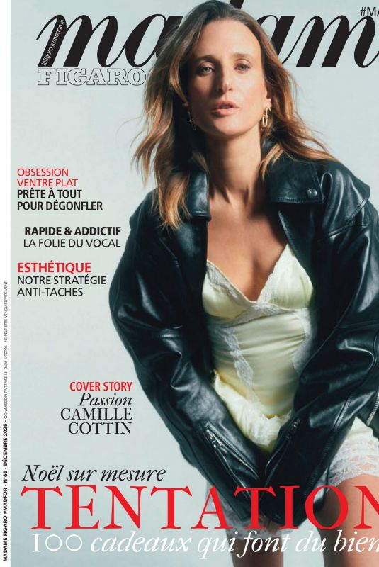 CAMILLE COTTIN in Madame Figaro, November 2025