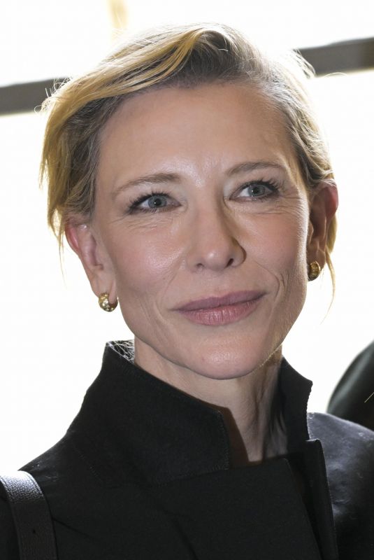 CATE BLANCHETT at Pope Leo XIV Hosted an Audience with Cinema and Television Representatives in Vatican City 11/15/2025