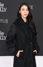 CAYLEE COWAN at Jay Kelly Premiere in Los Angeles 11/11/2025